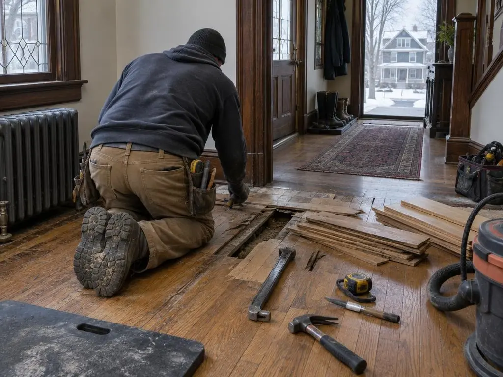 Hardwood Floor Repair & Board Replacement in Rochester, NY