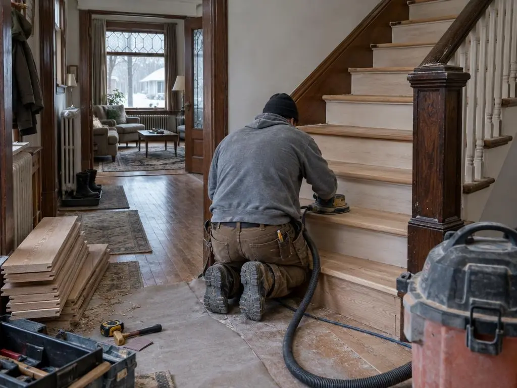 Hardwood Stairs in Rochester, NY